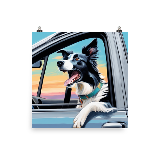 PugMug Custom Border Collie Poster