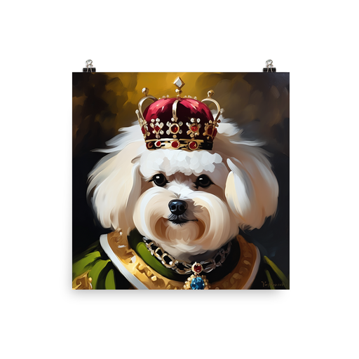 PugMug Custom Bichons Frise Poster