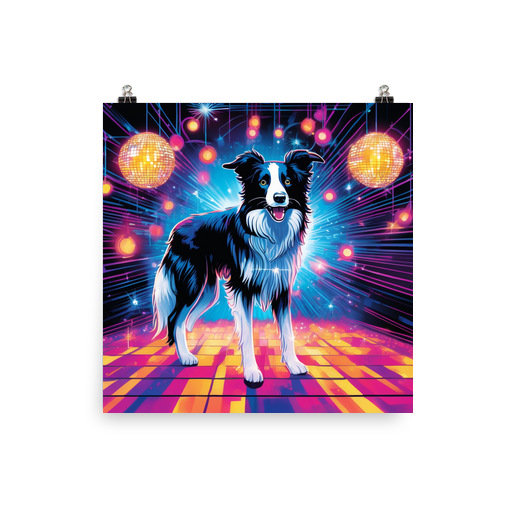 PugMug Custom Border Collie Poster