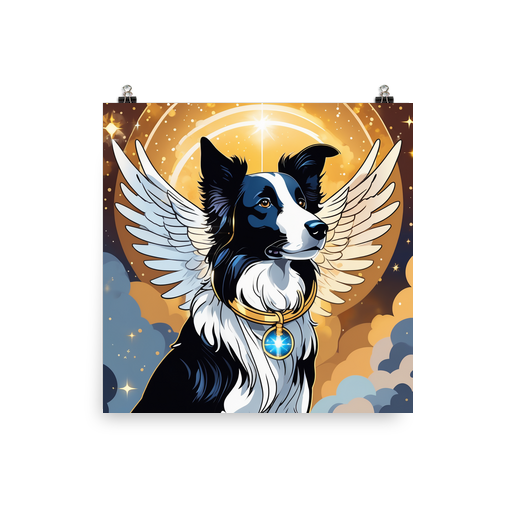 PugMug Custom Border Collie Poster