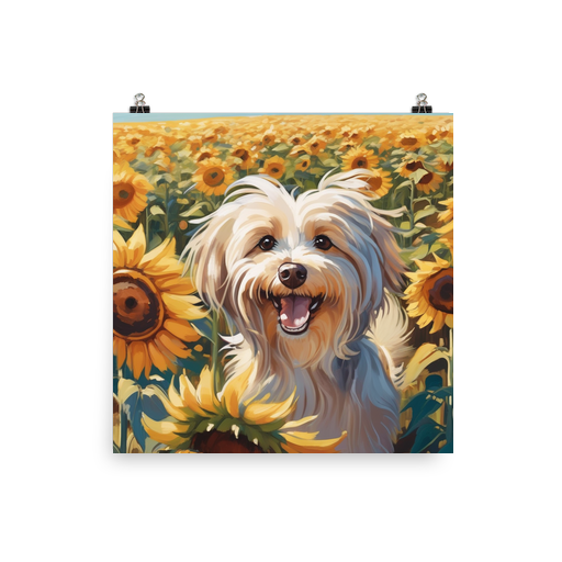 PugMug Custom Tan Havanese Dog Poster