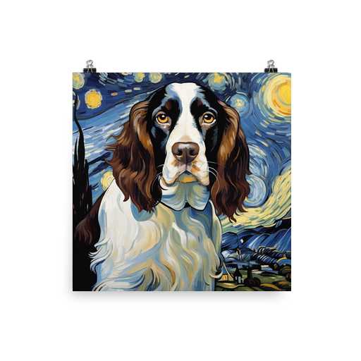 PugMug Custom English Springer Spaniel Poster