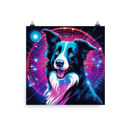 PugMug Custom Border Collie Poster