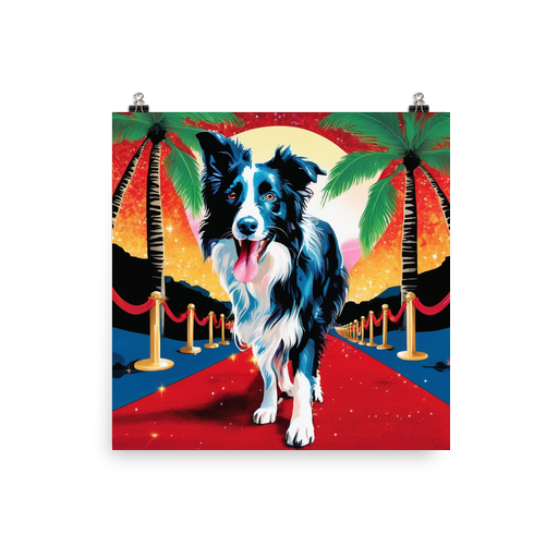 PugMug Custom Border Collie Poster