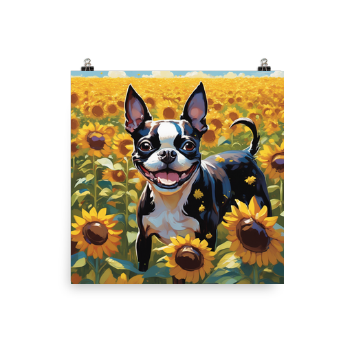 PugMug Custom Boston Terrier Poster