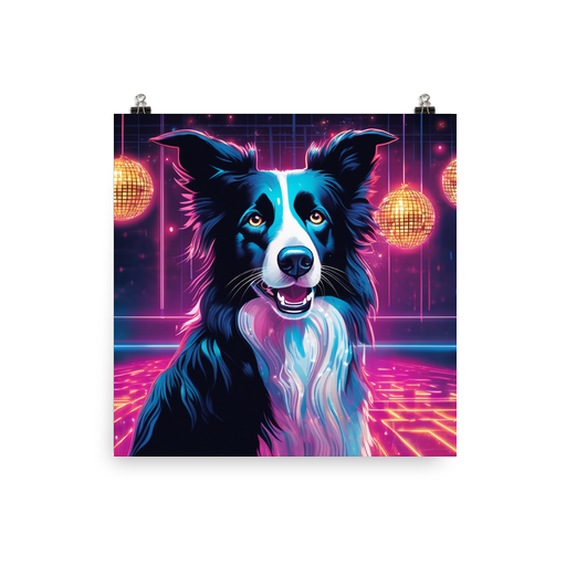 PugMug Custom Border Collie Poster