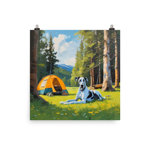 PugMug Custom Great Dane Poster