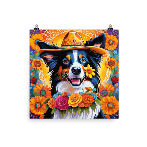 PugMug Custom Border Collie Poster