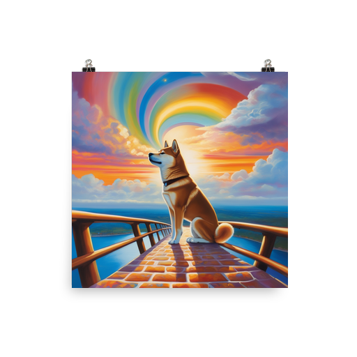 PugMug Custom Shiba Inu Poster