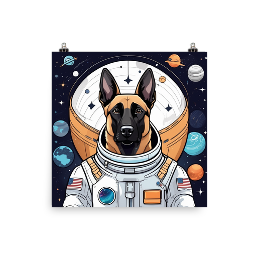 PugMug Custom Belgian Malinois Poster