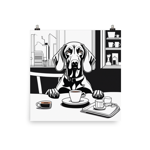 PugMug Custom Weimaraner Poster