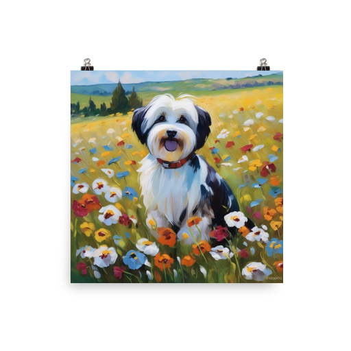 PugMug Custom Black-and-white Havanese Dog Poster