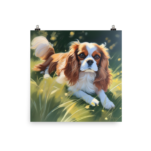 PugMug Custom Cavalier King Charles Spaniel Poster