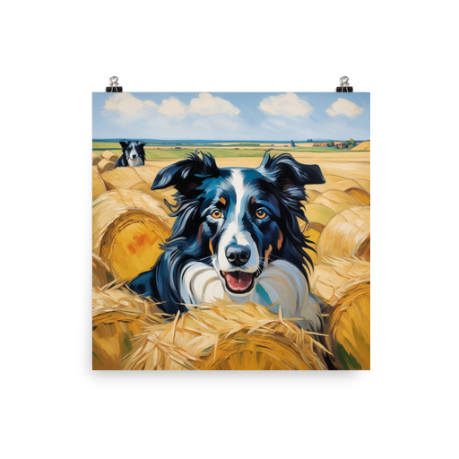 PugMug Custom Border Collie Poster