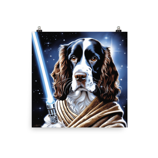 PugMug Custom English Springer Spaniel Poster