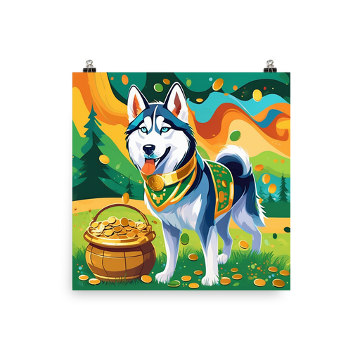 PugMug Custom Siberian Husky Poster