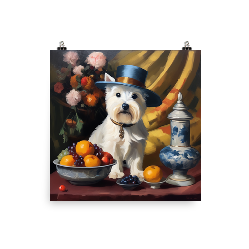 PugMug Custom West Highland White Terrier Poster