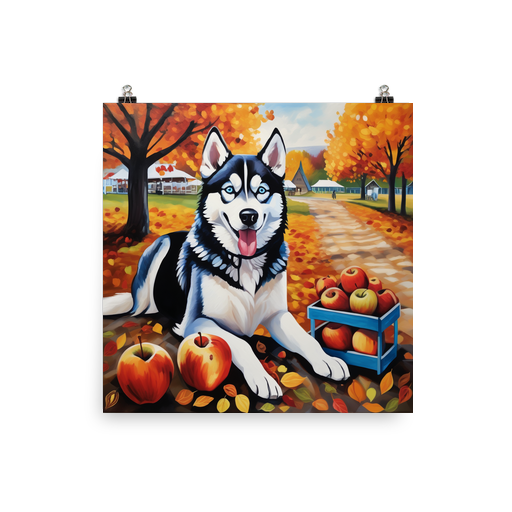 PugMug Custom Siberian Husky Poster