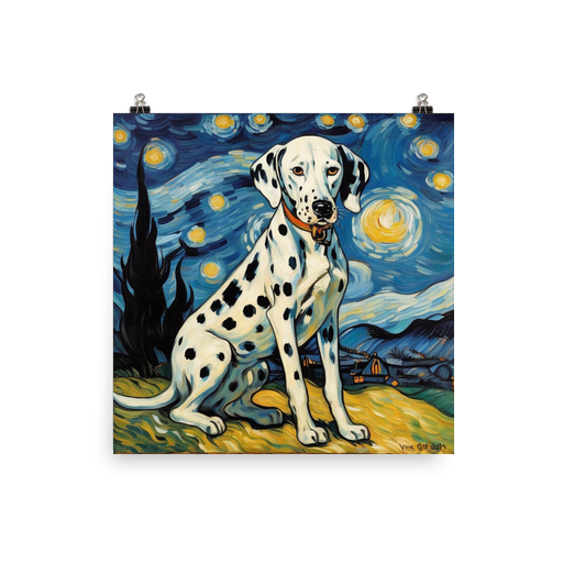 PugMug Custom Dalmatian Poster