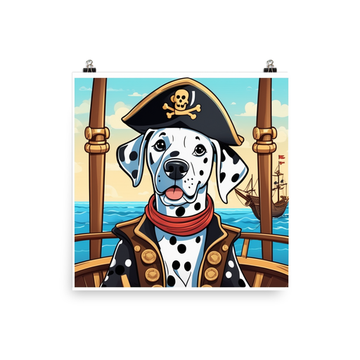 PugMug Custom Dalmatian Poster