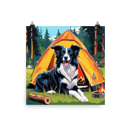 PugMug Custom Border Collie Poster