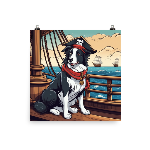 PugMug Custom Border Collie Poster