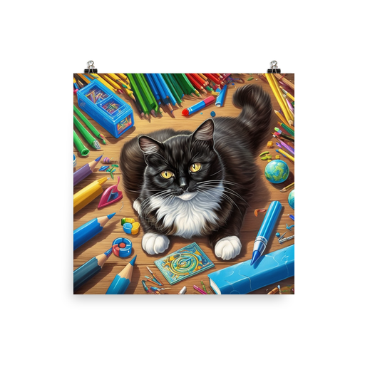 PugMug Custom Peerie Poster