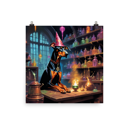 PugMug Custom Doberman Pinscher Poster
