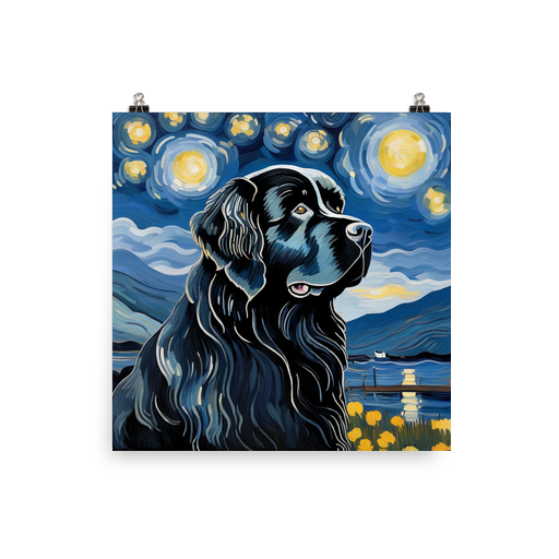 PugMug Custom Newfoundland Poster