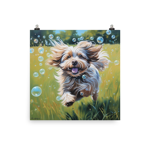 PugMug Custom Tan Havanese Dog Poster