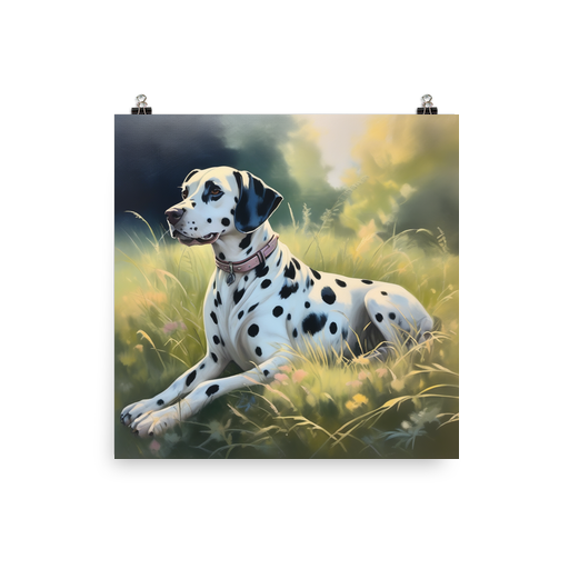 PugMug Custom Dalmatian Poster