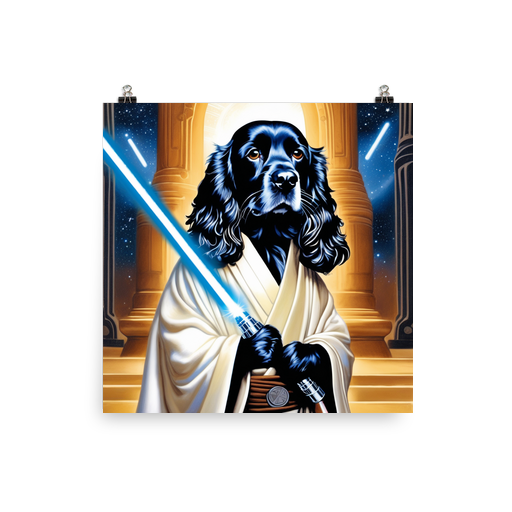 PugMug Custom English Cocker Spaniel Poster