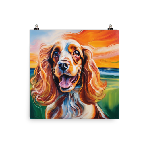 PugMug Custom Cocker Spaniel Poster