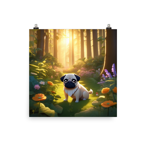 PugMug Custom Pug Poster