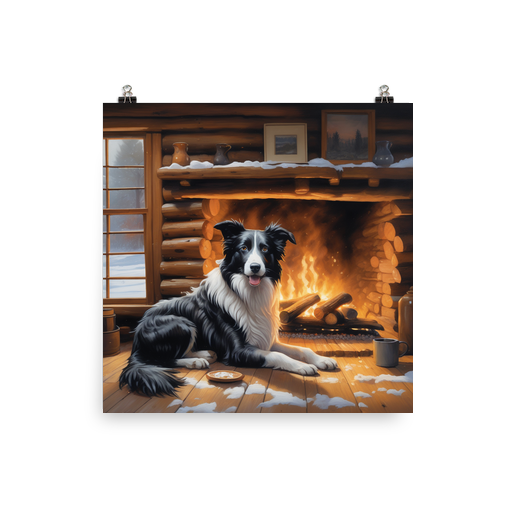 PugMug Custom Border Collie Poster