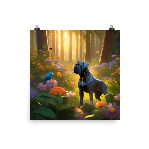 PugMug Custom Cane Corso Poster