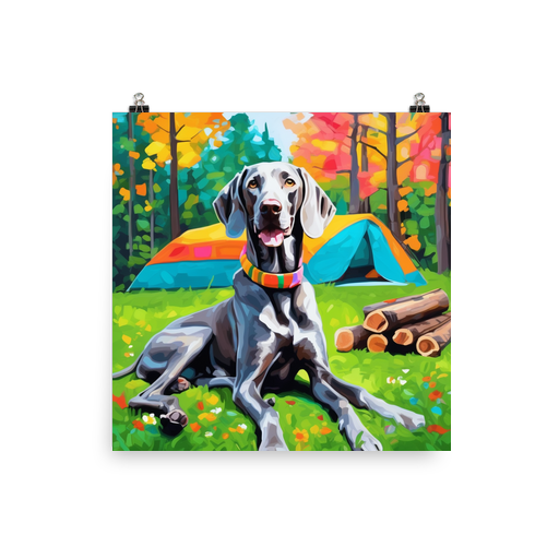 PugMug Custom Weimaraner Poster