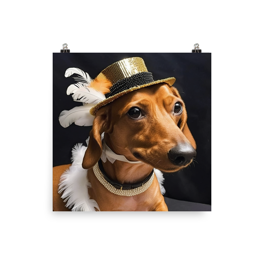 PugMug Custom Rex Poster