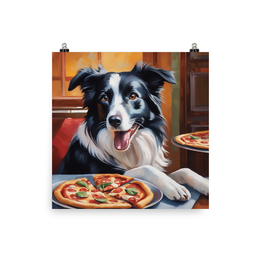 PugMug Custom Border Collie Poster