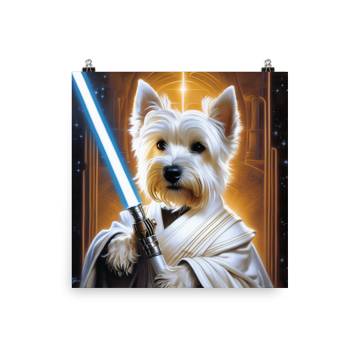 PugMug Custom West Highland White Terrier Poster