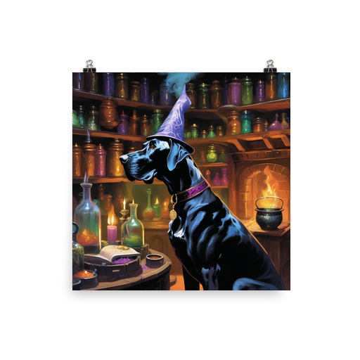 PugMug Custom Great Dane Poster