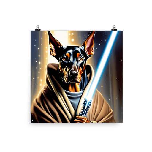 PugMug Custom Doberman Pinscher Poster