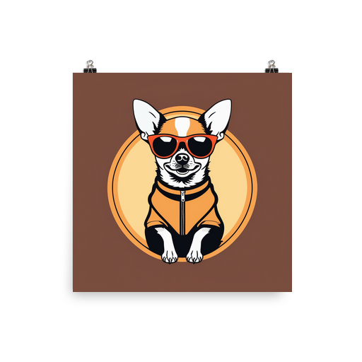 PugMug Custom Chihuahua Poster
