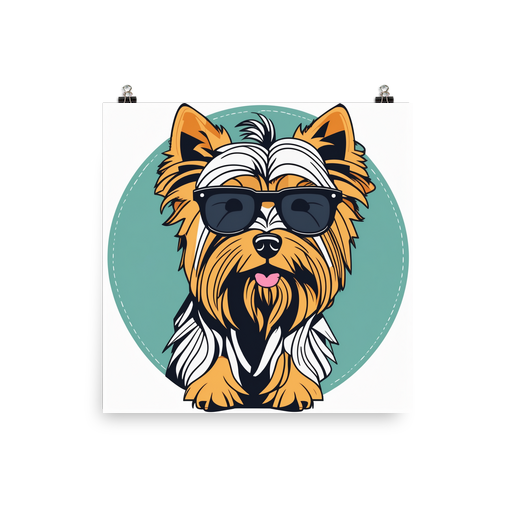 PugMug Custom Yorkshire Terrier Poster