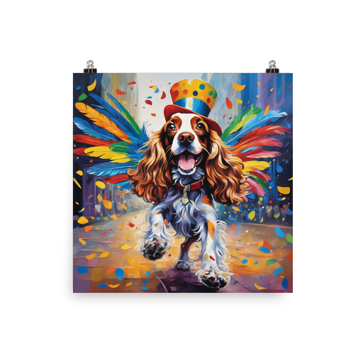 PugMug Custom English Cocker Spaniel Poster