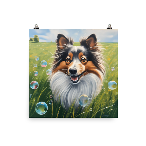 PugMug Custom Shetland Sheepdog Poster