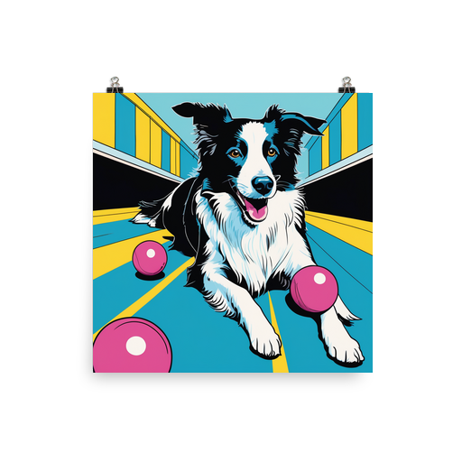 PugMug Custom Border Collie Poster
