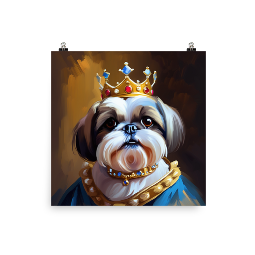 PugMug Custom Shih Tzu Poster