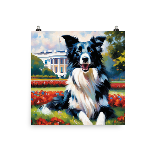 PugMug Custom Border Collie Poster