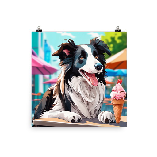PugMug Custom Border Collie Poster